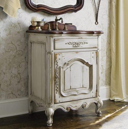 Bathroom Vanaties on Selection Of Bathroom Vanities With Weathered Finishes Is Introduced