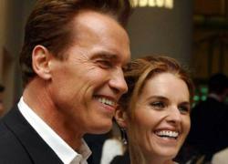 Schwarzenegger and Shriver at "Terminator 3" Premiere