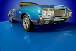 BLT ribbed garage flooring mat