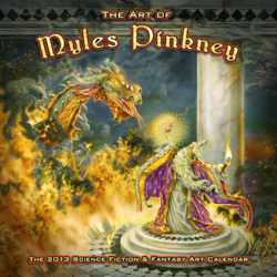 The cover of the Myles Pinkney 2013 Calendar
