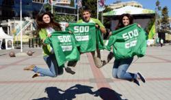 Celebrations for 500 Days to the Olympic Winter Games in Sochi Took Place Right Across Russia