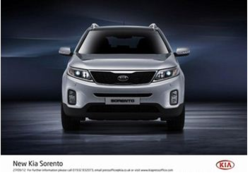 New Kia Sorento