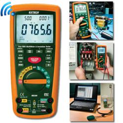 extech mg300 dmm insulation tester fluke 1587 1577