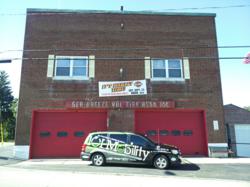 101 Mobility Rochester donates stair lift to Sea Breeze Volunteer Fire Department