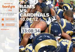 St. Louis Rams Official Bonfyre