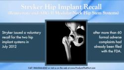 Stryker Hip Implants Recalled