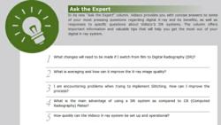 Ask the Expert Digital X-ray