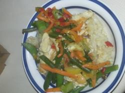 Troy Tischler cooks a healthy meal