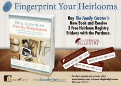 family heirloom, family keepsakes, provenances, family stories, family heirlooms, heirloom registry, houstory publishing, family curator, family tree magazine, Denise May Levenick