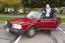 Selden Cooper becomes latest Volvo driver to reach one million miles.