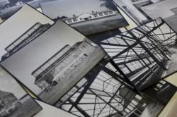 Photos from the large collection of renderings and photographs recently donated by TVA to the UNA library archives.