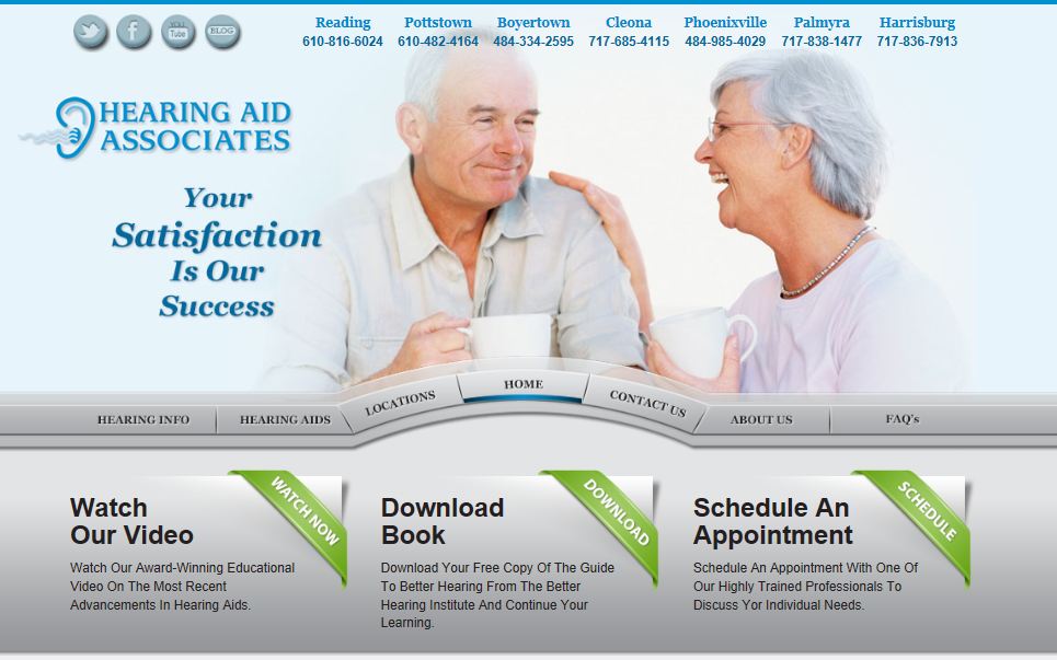 Hearing Aid Associates Announces Website Redesign to Promote Hearing