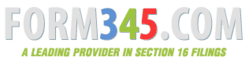 Section 16 Form 3, 4, and 5 Filings