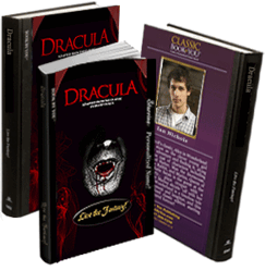 Personalized edition of Bram Stokers, Dracula. Available in hardcover, paperback or eBook