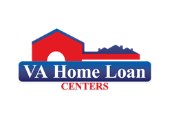 VA Home Loan Cebters logo features "key house" design inspired by Americas Heartland.