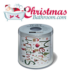Christmas toilet paper
