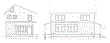 New high performance home construction project, Ballard Passive House,...