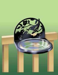 Droll Yankees' Wall-Mount Songbird Feeder