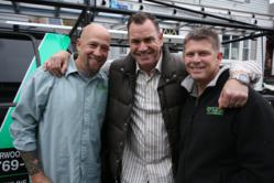 O'LYN Contractor's Mark Negron and Todd Mellor with Flipping Boston's Dave Seymour