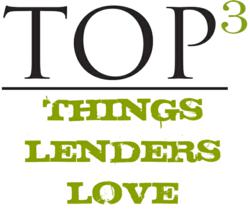 Top 3 Things Lenders Love when buying Knoxville Real Estate