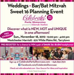 Party planning ideas can be found at Celebrate! Party Showcase on November 18th
