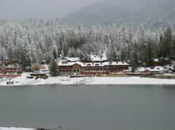 The Pines Resort at Bass Lake is one of many properties offering Thanksgiving discounts and activities.