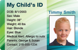 how make a kid a id free