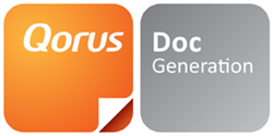 Qorus DocGeneration logo