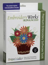 Designer's Gallery and AccuQuilt will launch EmbroideryWorks™ in early 2013, an easy editing embroidery software with over 100 built-in AccuQuilt GO!® fabric cutting shapes.
