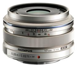 Olympus 17mm f/1.8 lens