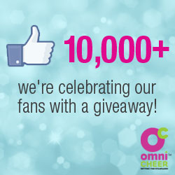 Omni Cheer announces milestone 10,000 Facebook fan mark