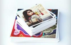 mini squares printed Polaroid-style prints