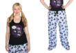 New for the holidays is this cozy pajama set featuring the fun art of Katie Cook and showcasing a playful Darth Vader who wakes up on the Dark Side of the bed.