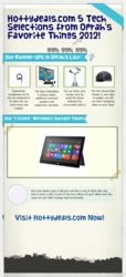 Oprah's Favorite Things 2012 Tech/Electronic Items