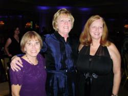 Mary Washington Hospital Nurses Edna Kay Donals and Cindy Hearell are honored as Nurses of the Year at March of Dimes Gala