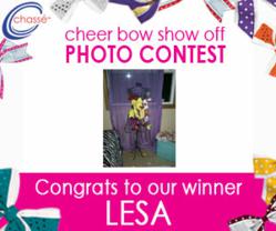 Chassé® Announces Cheer Bow Show Off Contest Winner