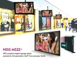 OPS-Compliant Digtial Signage Player Powered by 3rd Generation Intel Core Processor Family