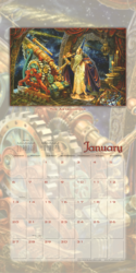 The Astronomer from Myles Pinkney's 2013 Calendar