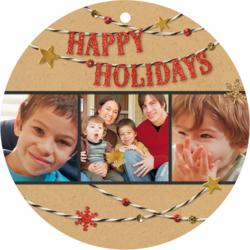 Hallmark Holiday Ornament Photo Card