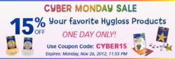 Don't Miss Hygloss Products' Cyber Monday Sale