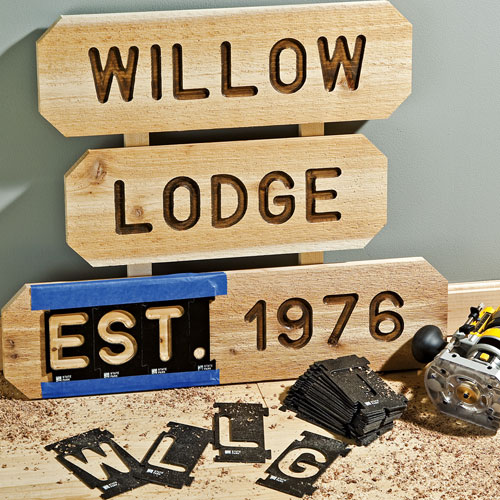 new rockler sign kits deliver professional lettering