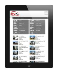 iPad 2 Viewing RVT Classifieds mobile website m.rvt.com