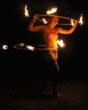 Fire ceremony and performance troupes