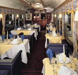 The Luxury Train Club offers the Majestic Train de Luxe