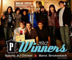 Smokestack Wins Alice Cooper Christmas Pudding Competition 2012