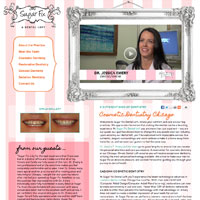 Screen shot of Sugar Fix Dental’s Website