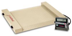 Cardinal Scale's USA-Made Run-a-Weigh Portable Floor Scale