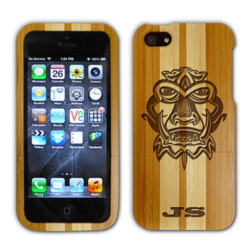 Engraved Bamboo iPhone Case
