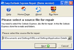 Easy Outlook Express Repair