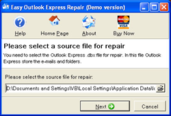 Easy Outlook Express Repair